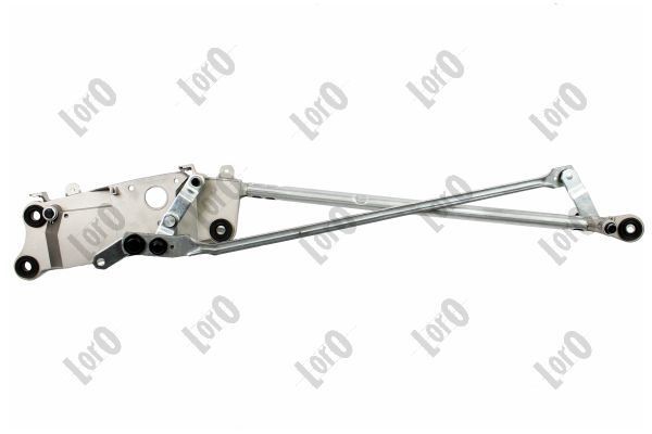ABAKUS 103-04-050 Wiper Linkage for left-hand drive vehicles, Front, without electric motor