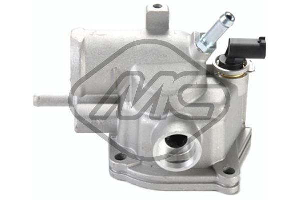 Metalcaucho 35844 Engine thermostat Opening Temperature: 92°C, with seal, with sensor, Metal Housing