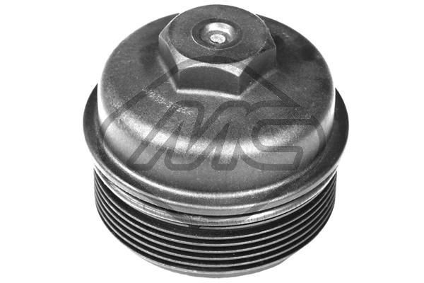 Great value for money - Metalcaucho Cover, oil filter housing 42084