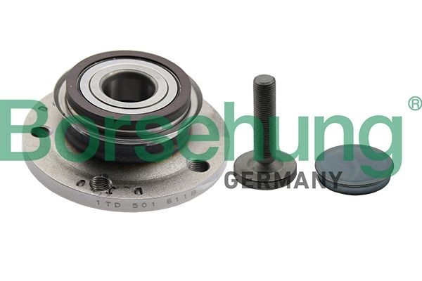 B19235 Borsehung Wheel bearings AUDI Rear, with bellow, with bolts