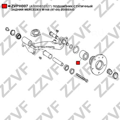 ZVPH007 Wheel bearing ZZVF ZVPH007 review and test