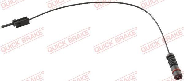 Great value for money - QUICK BRAKE Brake pad wear sensor WS 0116 B