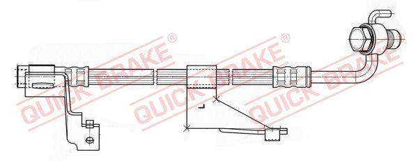 WS 0169 B QUICK BRAKE Warnkontakt, Bremsbelagverschleiß für BMC online bestellen