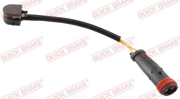QUICK BRAKE Length: 119mm Warning contact, brake pad wear WS 0242 B buy