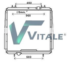 VITALE FT930200 Engine radiator H930200051100