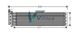 VITALE IV155695 Ölkühler für IVECO TurboStar LKW in Original Qualität