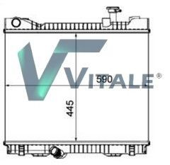 VITALE RVI874693 Engine radiator 21400-MB41A