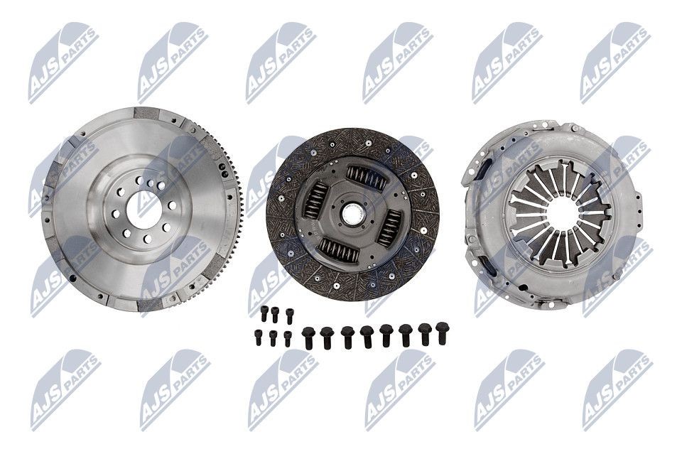 NZS-FR-004 NTY Clutch set FORD with clutch pressure plate, without central slave cylinder, with flywheel, with clutch disc