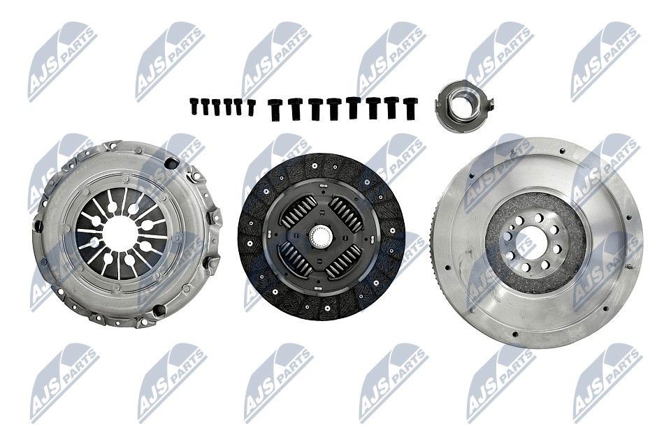NZS-MZ-001 NTY Clutch set NISSAN with clutch pressure plate, with flywheel, with clutch disc, with clutch release bearing
