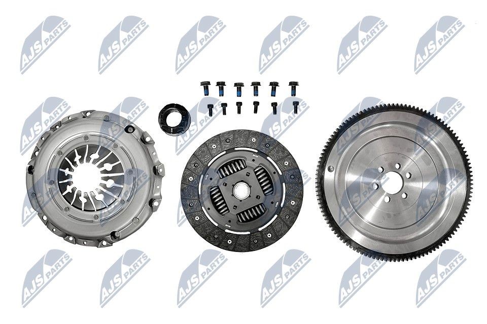 NTY with clutch pressure plate, with flywheel, with clutch disc, with clutch release bearing Clutch replacement kit NZS-VW-001 buy