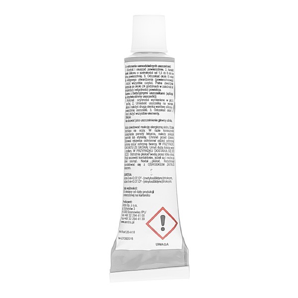 MA PROFESSIONAL 20-A18 Sealing Substance Tube, Silicone, Capacity: 32ml, grey