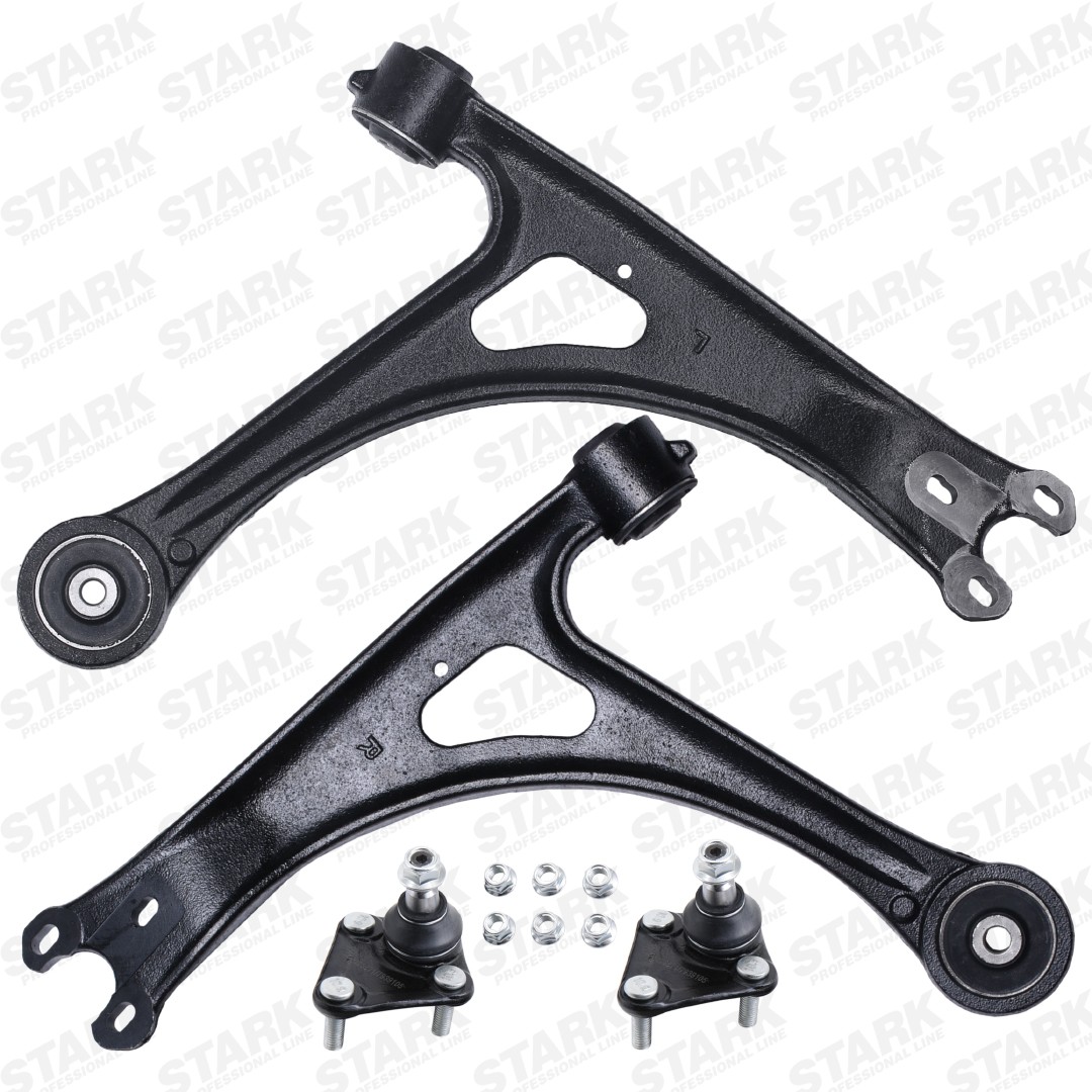 STARK Control Arm, Front Axle Left, Front Axle Right, Lower, with ball joint, with lock screw set Control arm kit SKSSK-1600199 buy