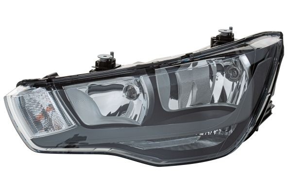 HELLA Right, HY21W, W21W, H7/H1, Halogen, FF, 12V, with high beam, with low beam, with indicator, with daytime running light, for left-hand traffic, with bulbs, with motor for headlamp levelling Left-hand/Right-hand Traffic: for left-hand traffic Front lights 1LG 354 837-041 buy