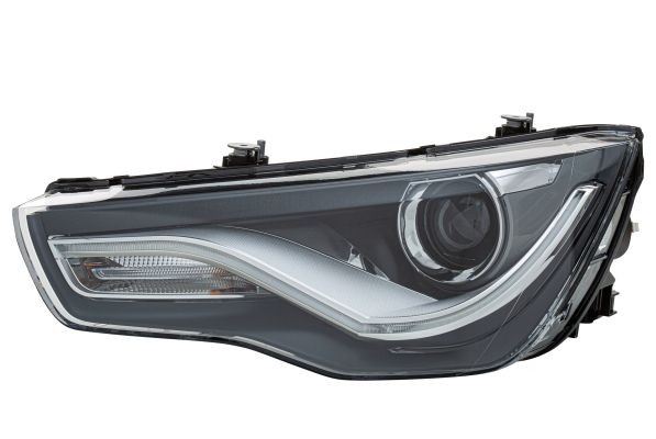 HELLA 1LL 354 837-071 Headlight Left, PSY24W, LED, D3S, Bi-Xenon, 12V, with high beam, with low beam, with position light, with indicator, with daytime running light (LED), for left-hand traffic, without LED control unit for daytime running-/position ligh, with bulb, without glow discharge lamp, with ballast, without motor for headlamp levelling