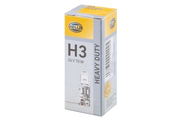 H3 24V HELLA H3 24V 70W PK22s, Halogen, ECE approved High beam bulb 8GH 178 555-241 buy