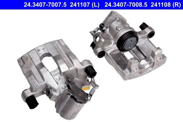 ATE 24.3407-7007.5 Brake caliper without holder