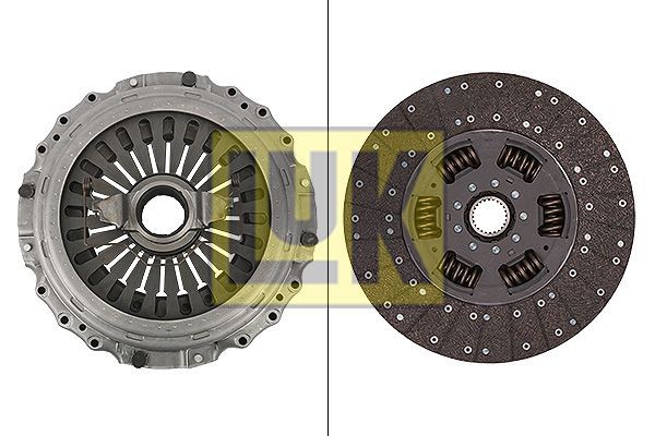 LuK with clutch release bearing, 430mm Ø: 430mm Clutch replacement kit 643 3457 00 buy