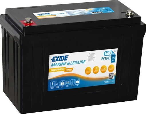 EXIDE 12V 125Ah B0 Voltage: 12V, Terminal Placement: 1 Starter battery EV1600 buy