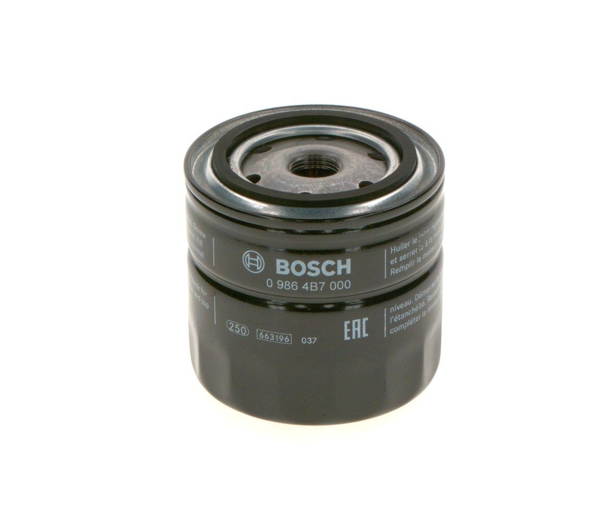 BOSCH Oil filter 0 986 4B7 000