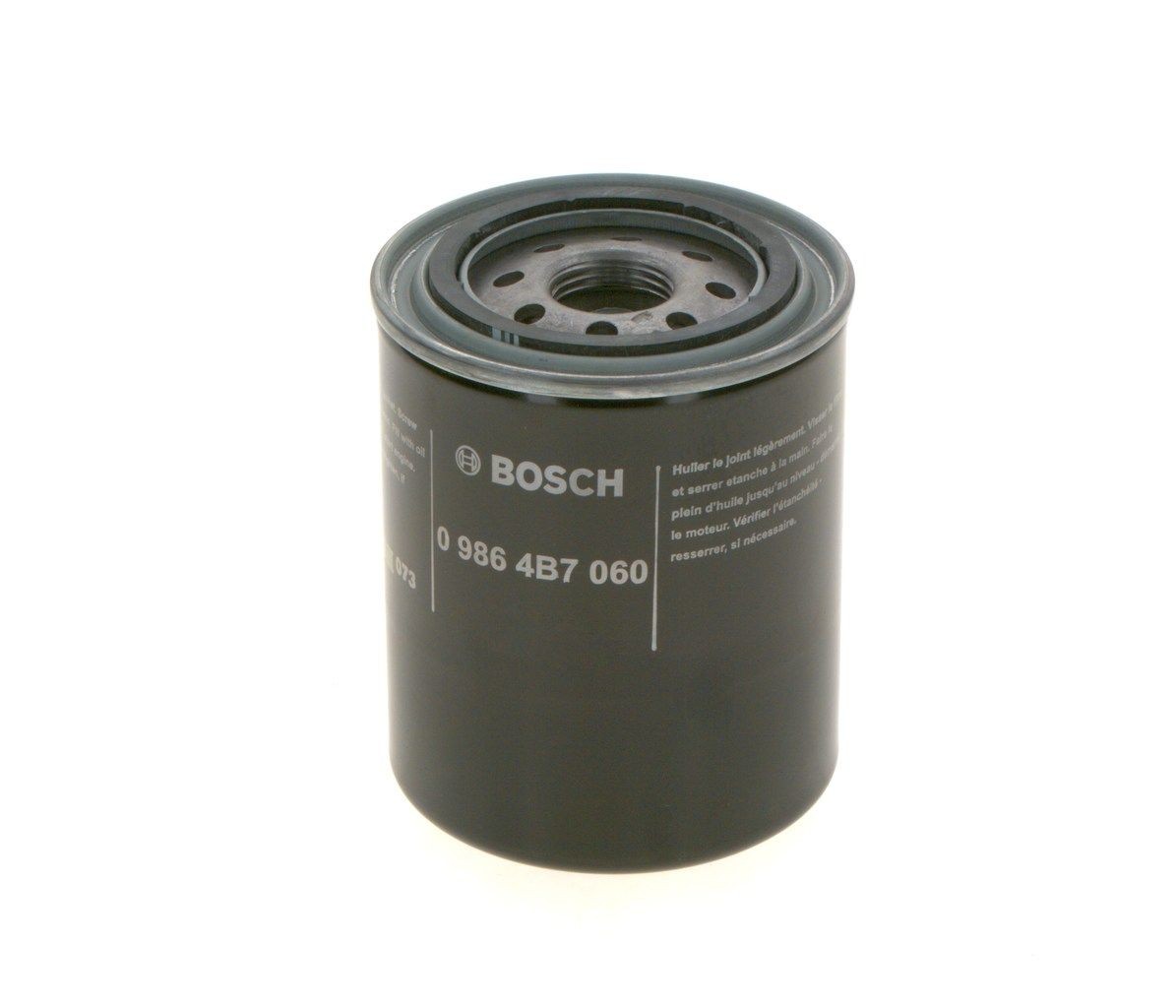 BOSCH Oil filter 0 986 4B7 060