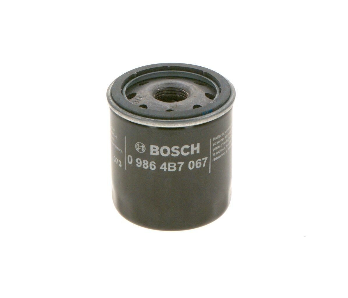 BOSCH Oil filter 0 986 4B7 067