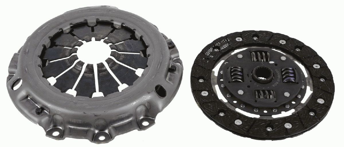 SACHS 3000 950 779 Clutch kit without clutch release bearing, 200mm