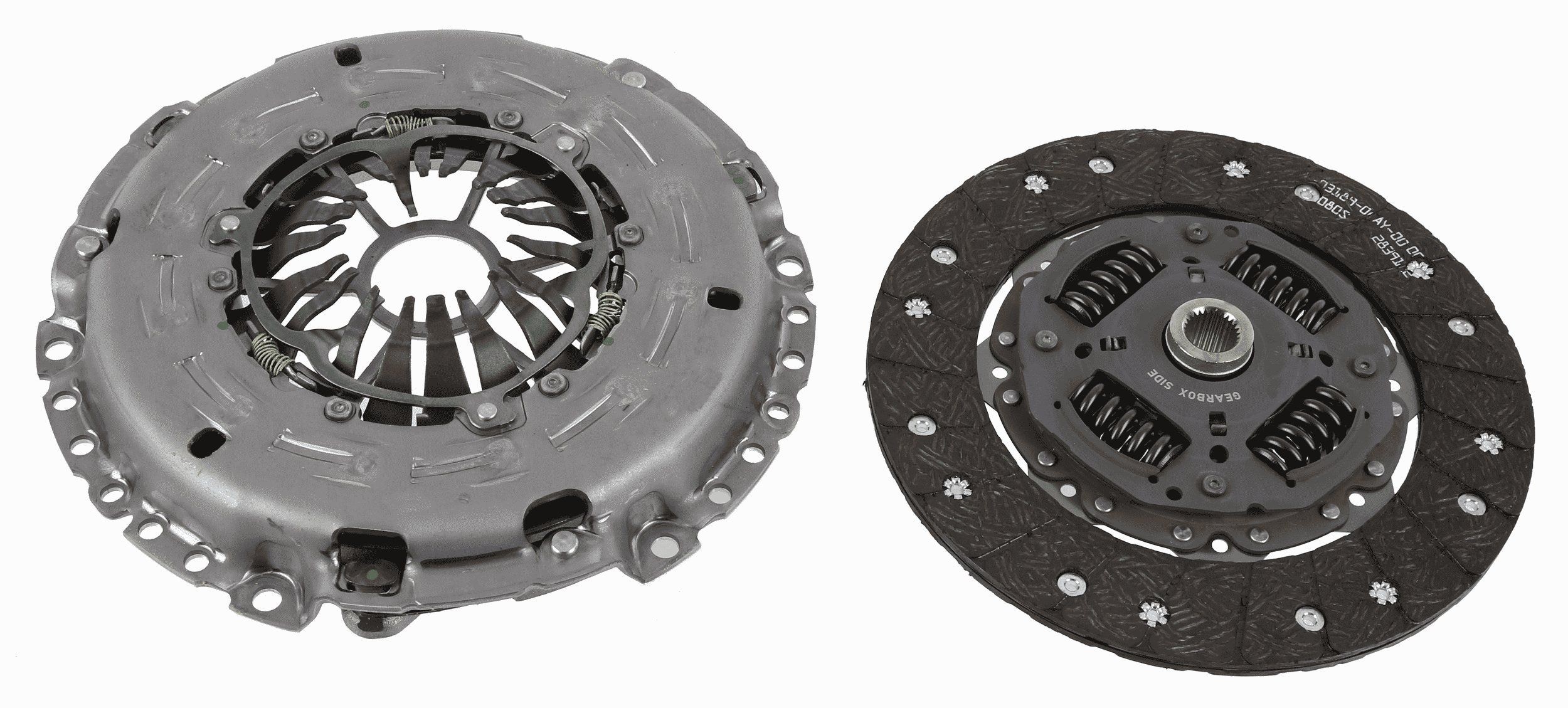 SACHS 3000 950 792 Clutch kit without clutch release bearing, with automatic adjustment, 230mm