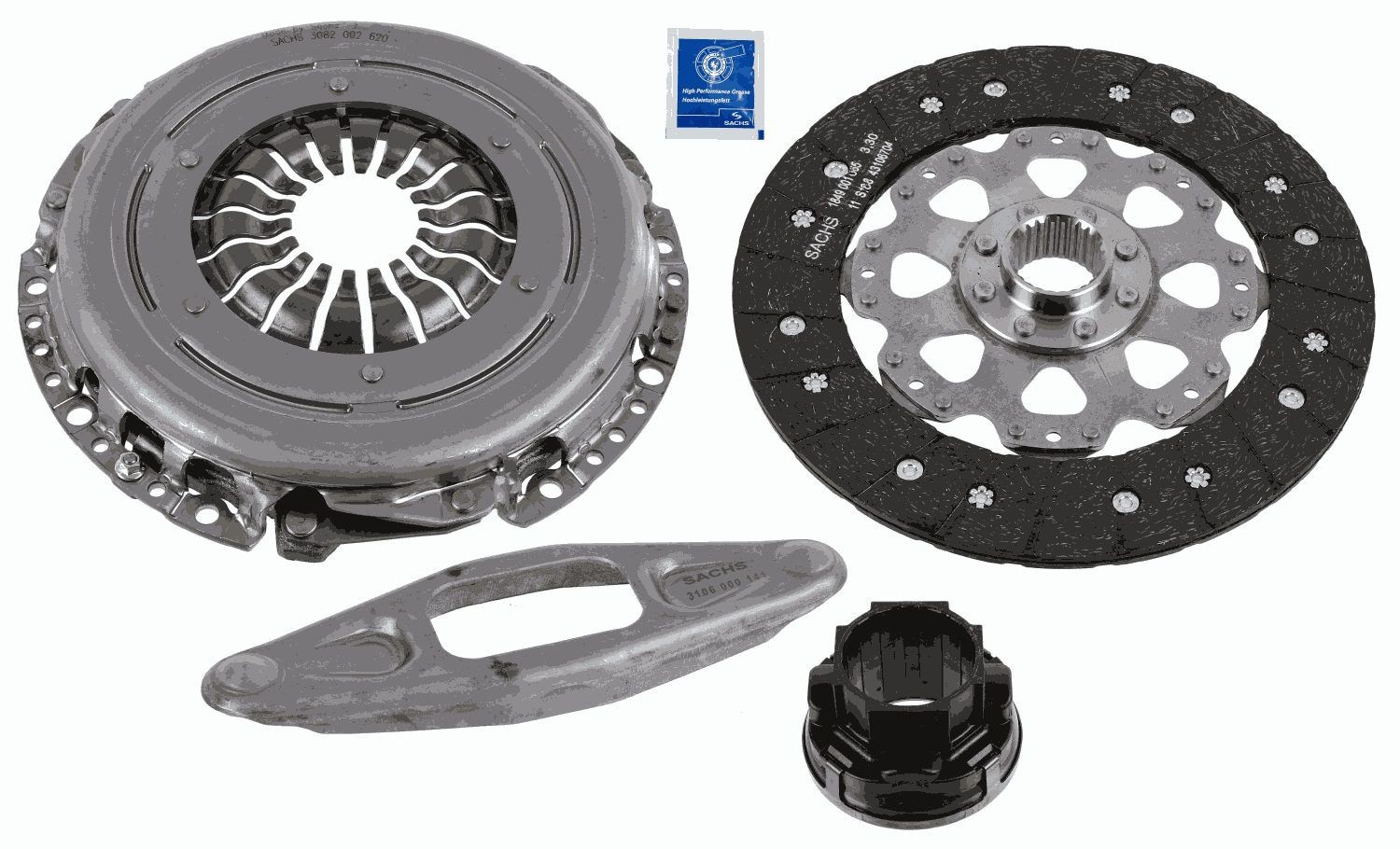 Great value for money - SACHS Clutch kit 3000 970 140