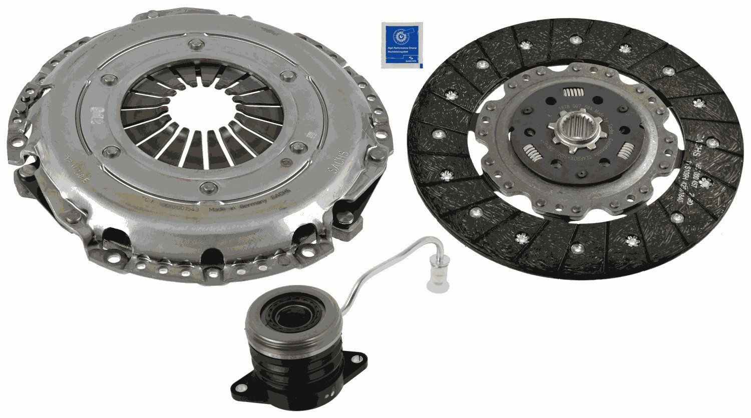 Alfa Romeo 166 Clutch and flywheel kit 15484815 SACHS 3000 990 479 online buy