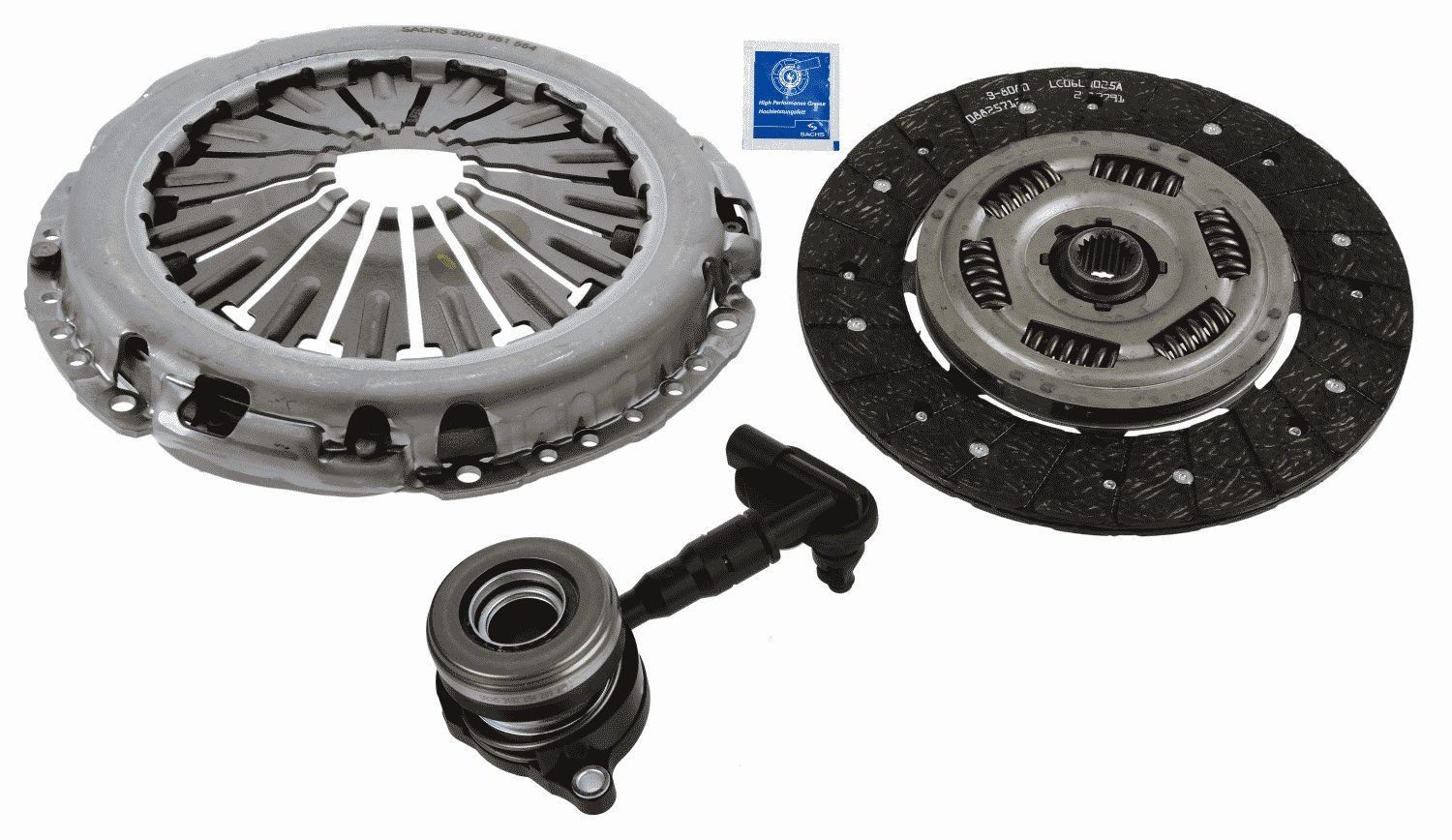 SACHS 3000 990 495 FORD MONDEO 2018 Clutch replacement kit