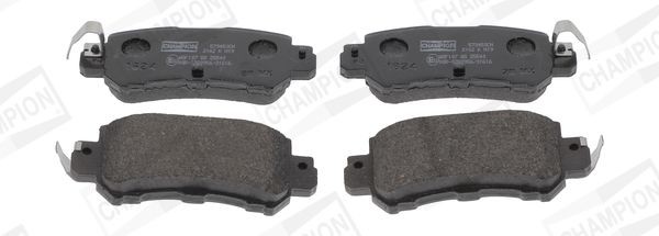Mazda 2 Set of brake pads 15485991 CHAMPION 573450CH online buy