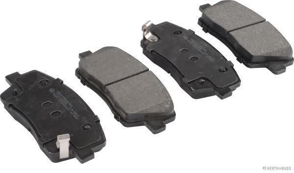 HERTH+BUSS JAKOPARTS with acoustic wear warning Height: 64mm, Width: 140,6mm, Thickness: 17,6mm Brake pads J3600356 buy
