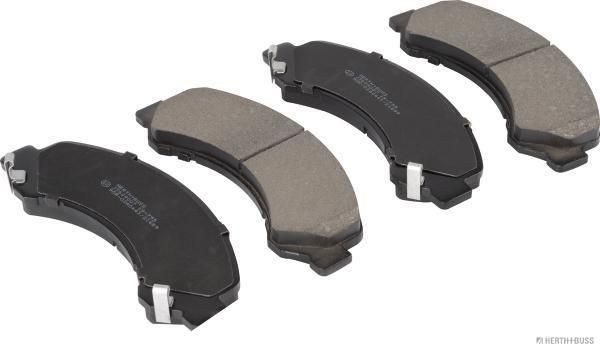 HERTH+BUSS JAKOPARTS with acoustic wear warning Height: 80mm, Width: 206,2mm, Thickness: 19,9mm Brake pads J3609007 buy