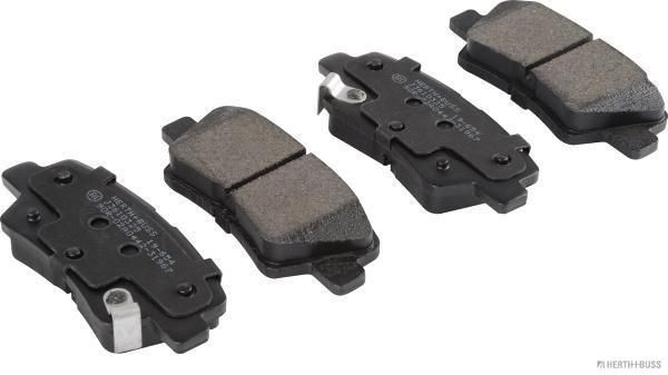 HERTH+BUSS JAKOPARTS with acoustic wear warning Height: 41,1mm, Width: 99,6mm, Thickness: 14,9mm Brake pads J3610325 buy