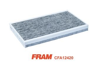 FRAM Activated Carbon Filter, 289 mm x 176 mm x 31 mm Width: 176mm, Height: 31mm, Length: 289mm Cabin filter CFA12420 buy