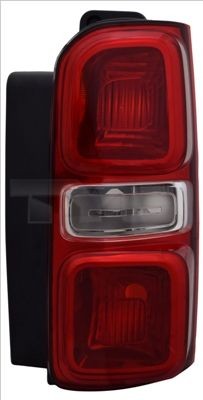 11-14911-01-2 TYC Tail lights CITROËN Right, without bulb holder