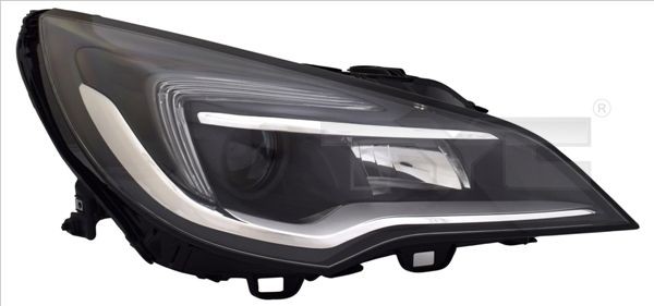 TYC Headlight 20-15446-05-2 Opel ASTRA 2021