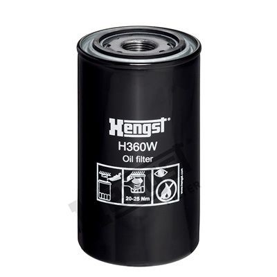 HENGST FILTER H360W Oil filter cheap in online store
