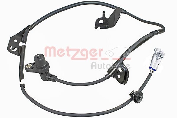 METZGER 09001123 ABS sensor Front Axle Left, 2-pin connector