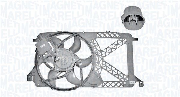 Ford TRANSIT Cooling fan 15489487 MAGNETI MARELLI 069422819010 online buy