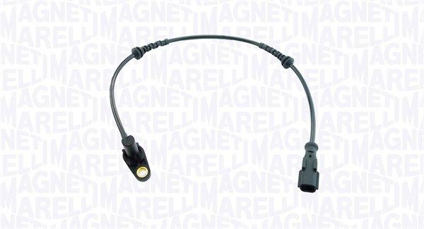 MAGNETI MARELLI 172100006010 ABS sensor Front Axle, 2-pin connector, 500mm