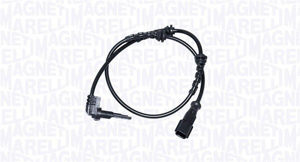 MAGNETI MARELLI 172100118010 ABS sensor Front Axle, 2-pin connector, 620mm