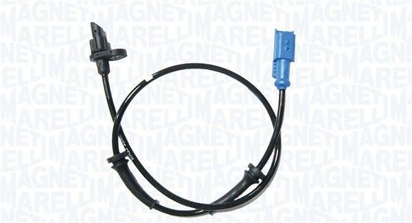 MWSS186 MAGNETI MARELLI Rear Axle, 2-pin connector, 715mm Number of pins: 2-pin connector Sensor, wheel speed 172100186010 buy