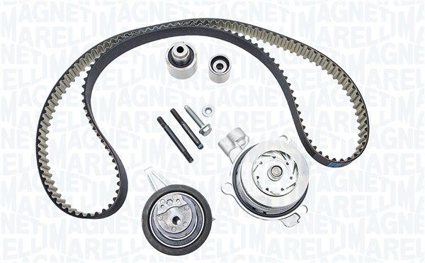 Great value for money - MAGNETI MARELLI Water pump and timing belt kit 341406640001