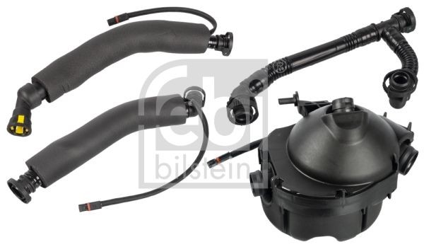 Crankcase Vent Valve Oil Separator with Breather Hose Kit Set replacement  for BMW N52 E90 E91 E60 E61 E85 E86# 11617531423