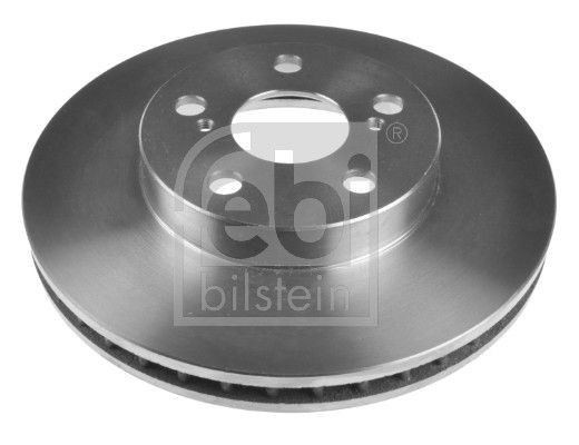 FEBI BILSTEIN 170769 Brake disc Front Axle, 255x25,3mm, 5x100, internally vented, Coated