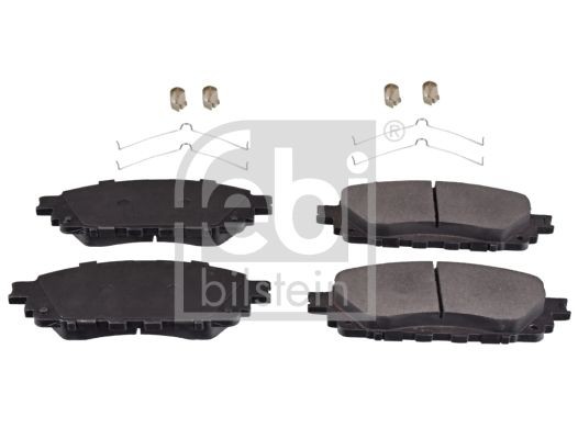 FEBI BILSTEIN Brake pad rear and front TOYOTA HILUX 8 Pritsche/Fahrgestell (N1) new 170824