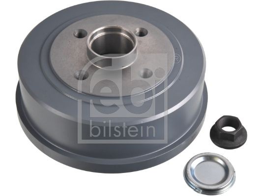171003 FEBI BILSTEIN Brake drum OPEL with wheel bearing, Rear Axle, Ø: 228mm