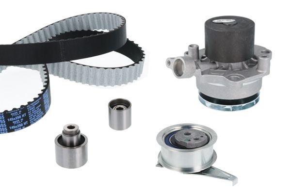 Cambelt and water pump kit METELLI non-switchable water pump, Width 1: 25 mm, for timing belt drive - 30-1360-1