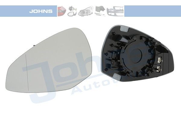 Audi Mirror Glass, outside mirror JOHNS 13 13 37-81 at a good price